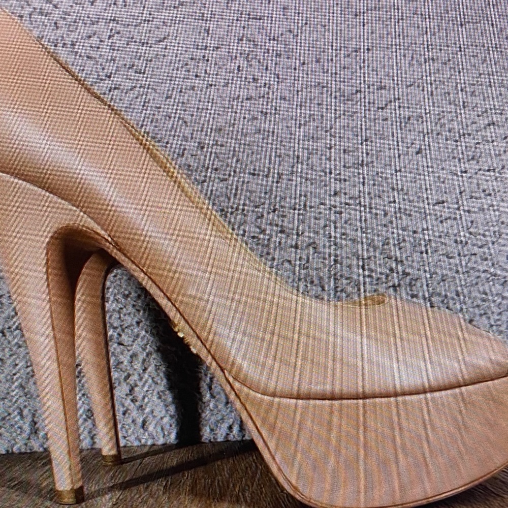 Toms Blush Platform Heels